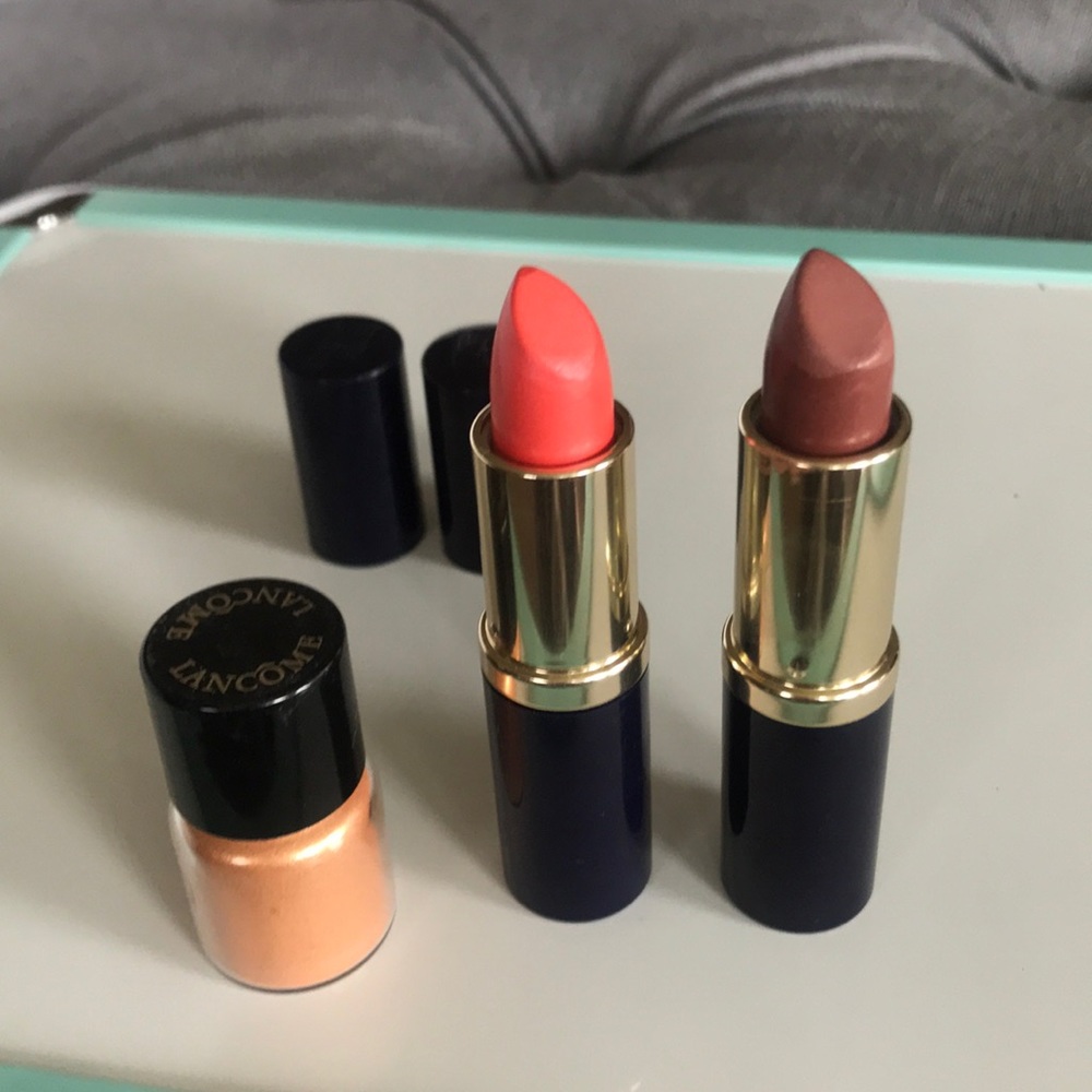 Lancôme eye shadow Estée Lauder lipsticks